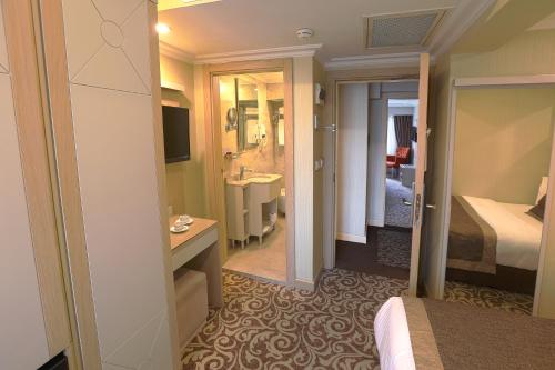 Family Room with Shared Bathroom