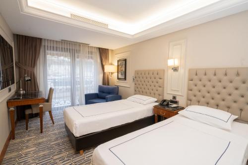 Deluxe Çift Kişilik veya İki Yataklı Oda - Dağ Manzaralı