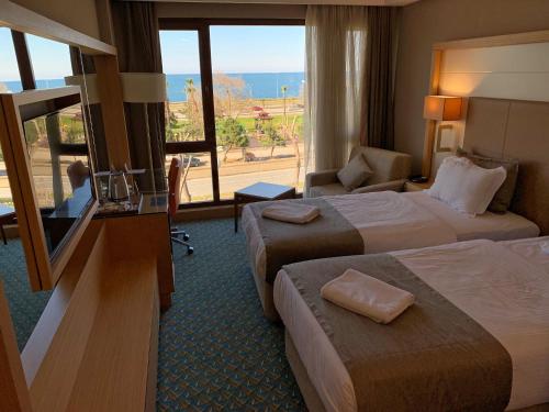 Deluxe İki Yataklı Oda - Deniz Manzaralı