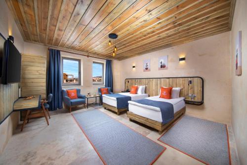 Deluxe Çift Kişilik Oda - İki Çift Kişilik Yataklı