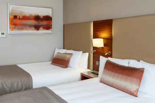 Standard Double Room with Two Double Beds and Mini Cooler