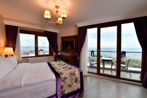 Yönetici Süit Balkon, Deniz veya Mavi Cami Manzarası