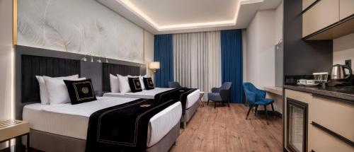 Superior Room with One Double and One Single Bed - Non-Smoking