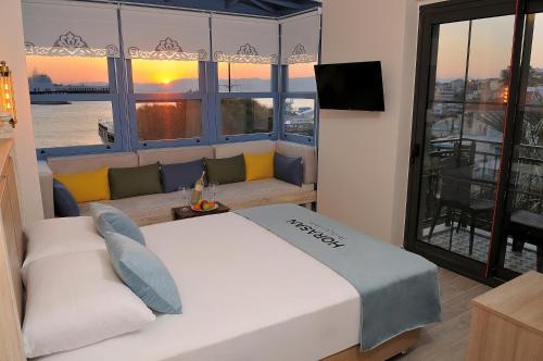 Deluxe Double Room - Balkonlu, Deniz Manzaralı