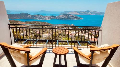 Deluxe Double Room with Balcony, Sea View