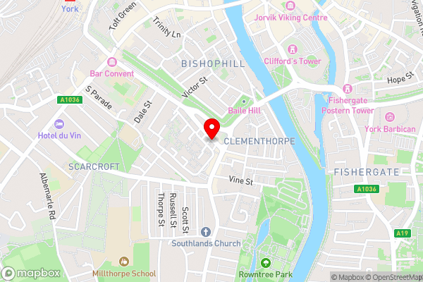 107 Nunnery Lane - a House of York holiday home - Hotel Location Map