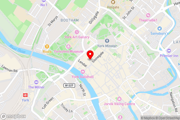 17 Blake St Apartment - Hotel Location Map