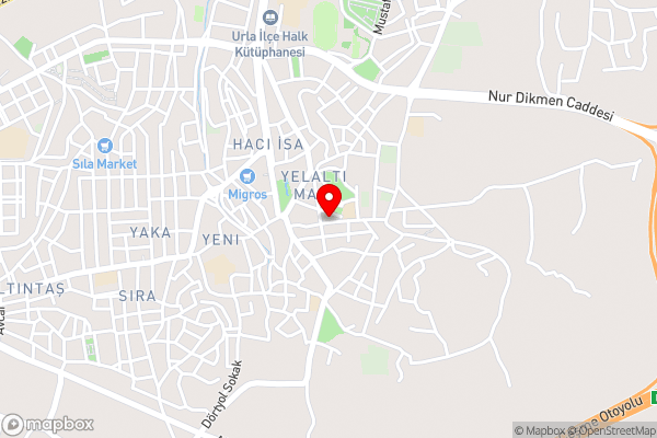 1870's Taş Konak Hotel Garden - Hotel Location Map