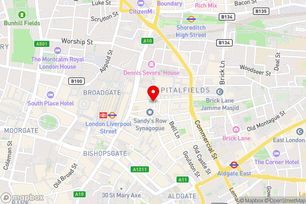 2 Bed Executive Apartment next to Liverpool Street FREE WIFI by City Stay London - Hotel Location Map