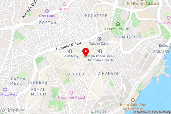 21 Rooms Hotel - Hotel Location Map