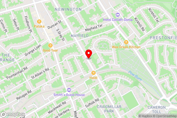 23 Mayfield - Hotel Location Map