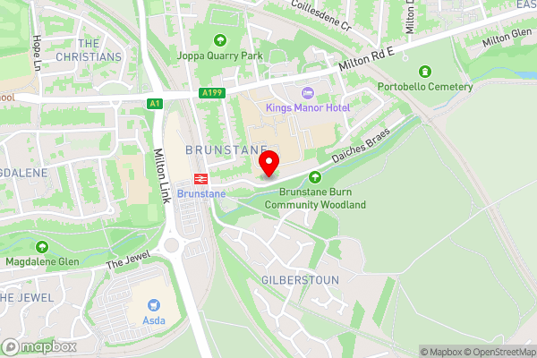 25 Daiches Braes - Hotel Location Map