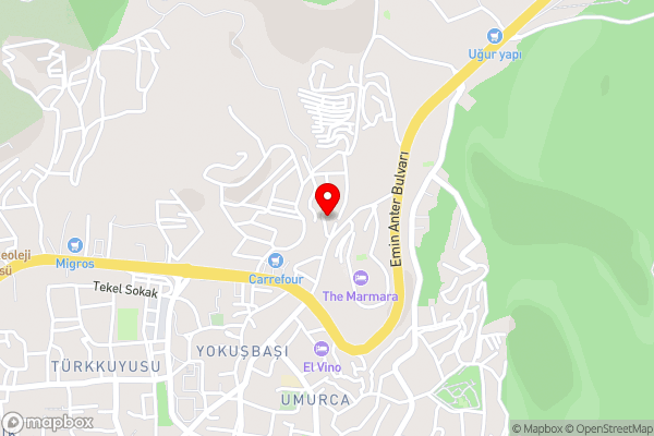 3 BR Triplex Villa with Amazing View in Bodrum - Hotel Location Map