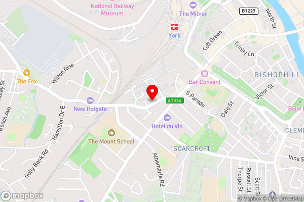 42 is the Answer- Stunning York townhouse appearing on TV Holiday Home Show - Hotel Location Map