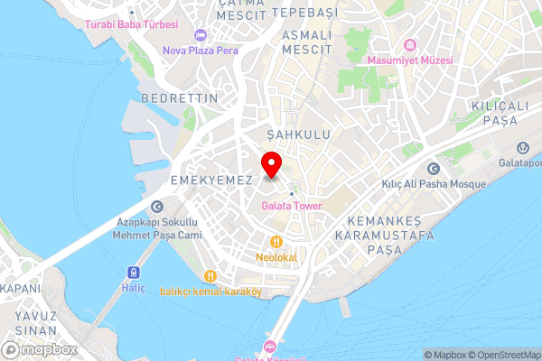 6 Apartment Galata - Hotel Location Map