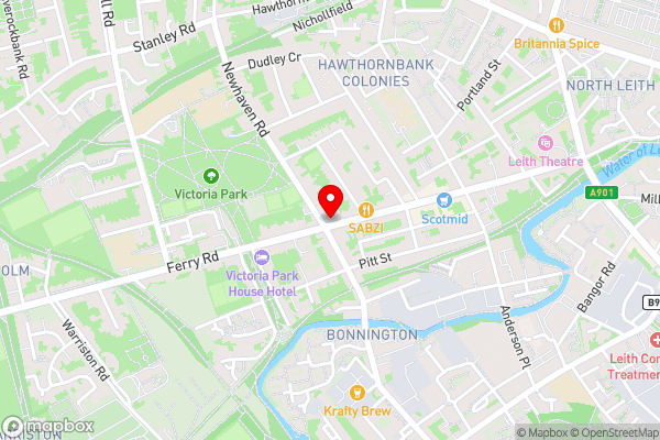 A-Haven Townhouse Hotel - Hotel Location Map