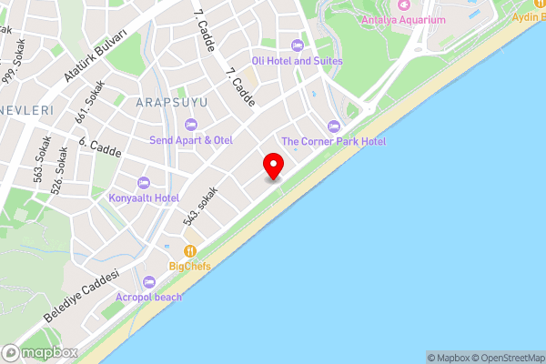 A peaceful holiday with a unique view - Hotel Location Map