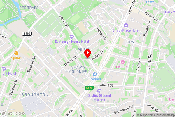 Abbotsford Guest House - Hotel Location Map