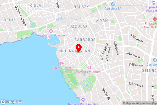 Acet Butik Hotel - Hotel Location Map