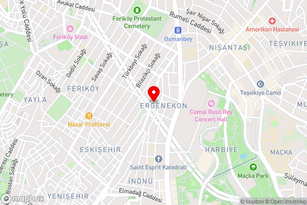 ACTUEL LİFE HOTEL - Hotel Location Map