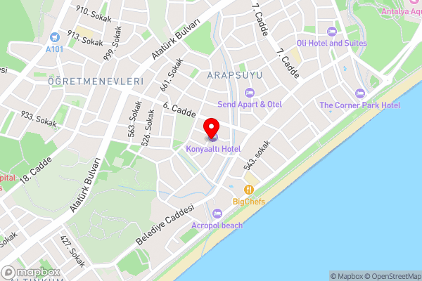 ADA APART - Hotel Location Map