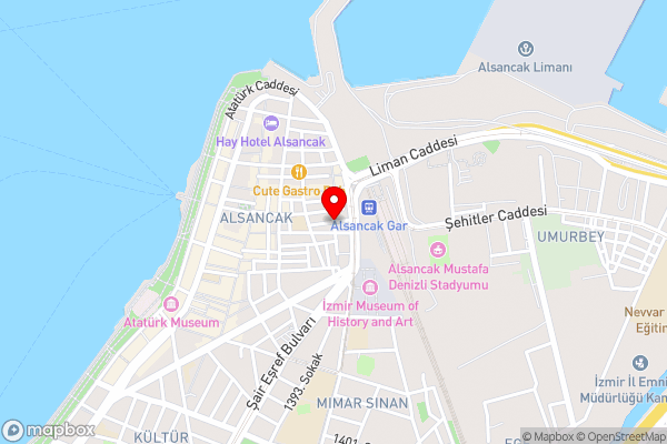Ada Apart Otel - Hotel Location Map