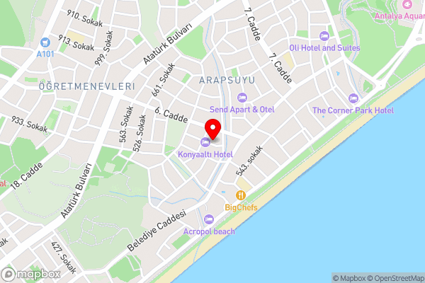 Ada APART&HOTEL - Hotel Location Map