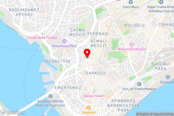 Adahan DeCamondo Pera, Autograph Collection - Hotel Location Map