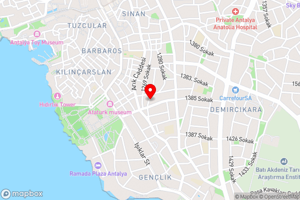 Aether House No7,Old Town, Beach, Central, Netflix - Hotel Location Map