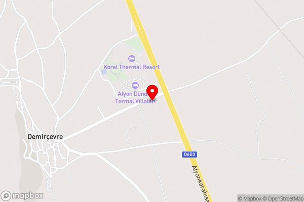 Aforia Thermal Residences - Hotel Location Map