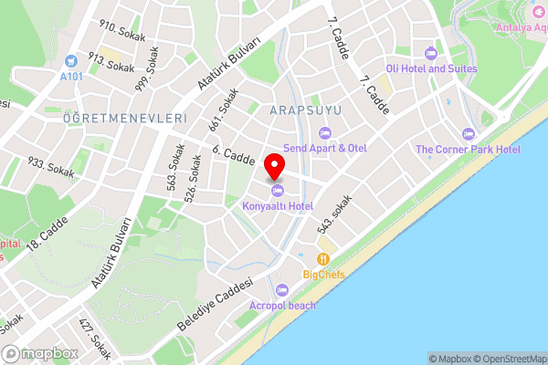 AFŞiN HOMES - Hotel Location Map