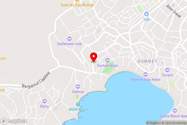 Afytos Bodrum City - Hotel Location Map