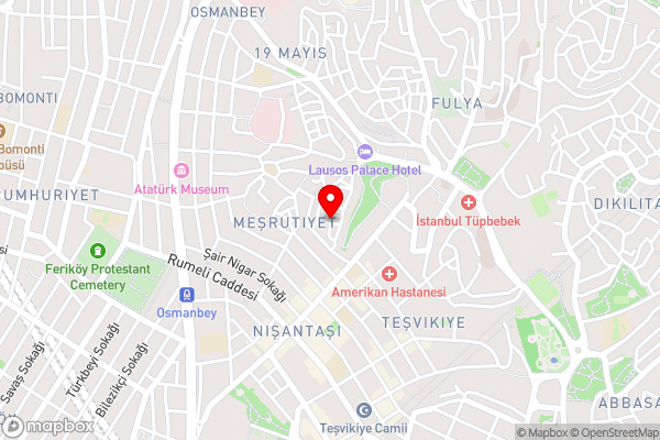 Ajda Haus Nisantasi - Hotel Location Map
