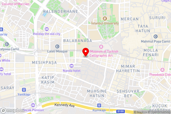 Akgun Hotel Beyazit - Hotel Location Map