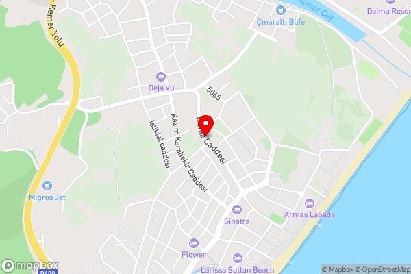 Akın Apart and Hotel - Hotel Location Map