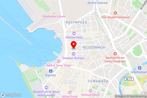 Akin Suites - Hotel Location Map