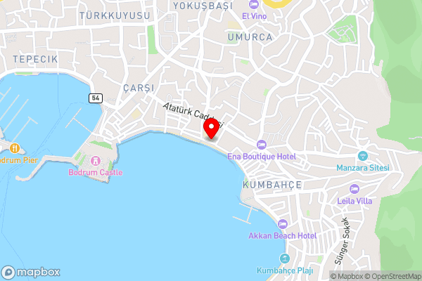 Akkan Hotel - Hotel Location Map