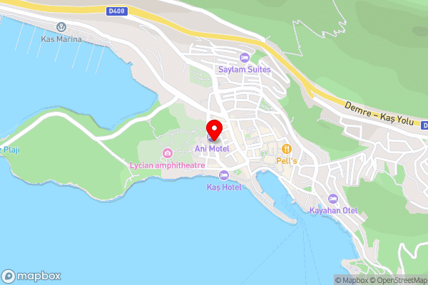 Akkin Pansiyon - Hotel Location Map