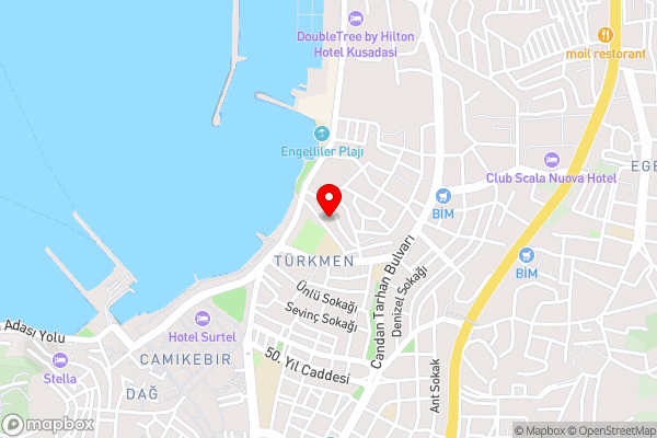 Akman Hotel - Hotel Location Map