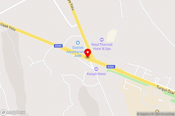 Akrones Thermal Spa Convention - Hotel Location Map