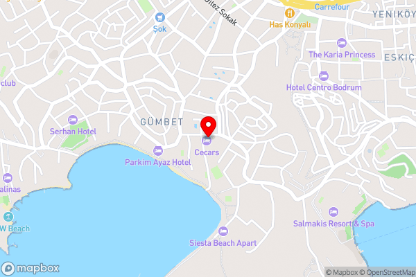 A'la Grand Residence - Hotel Location Map