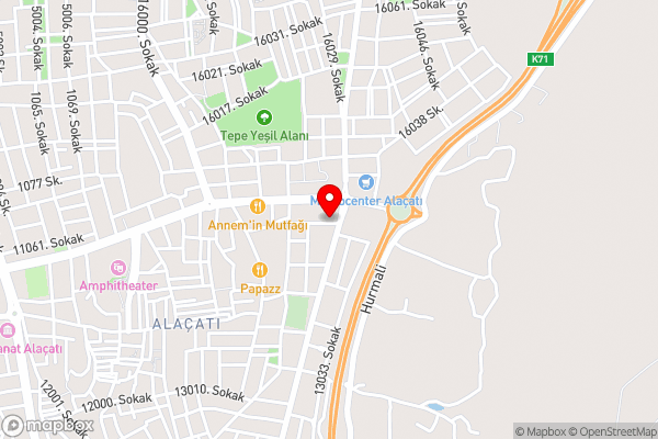 ALAÇATI HAYAL OTEL - Hotel Location Map
