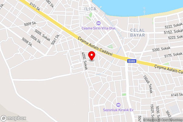 Alaçatıda Havuzlu Villa - Hotel Location Map