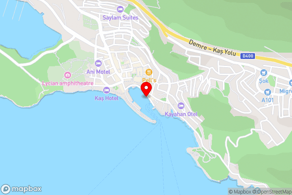 Albatros-Q - Hotel Location Map