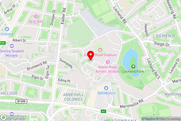 Albion Road Apartment Edinburgh - Hotel Location Map