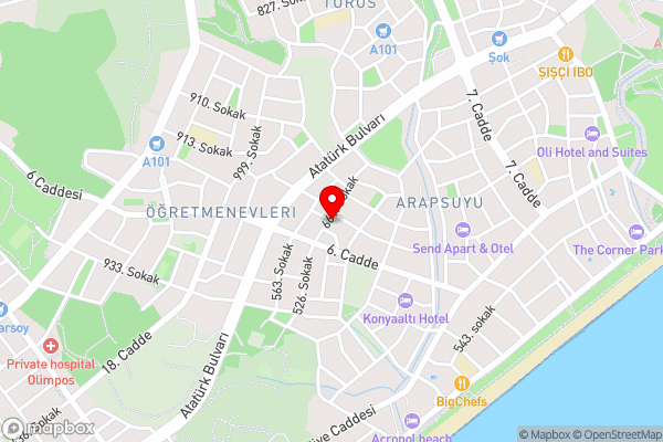 Ale Apartments Hotel - Hotel Location Map