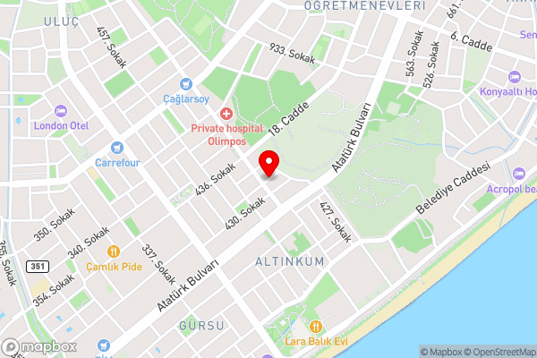 Ale Boutique Apartments - Hotel Location Map