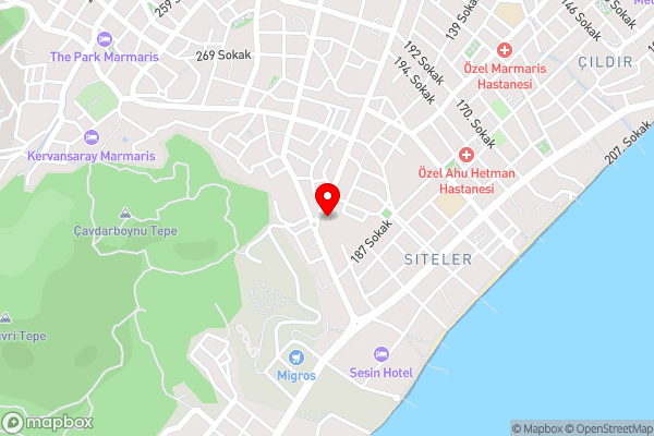 alenz suite - Hotel Location Map