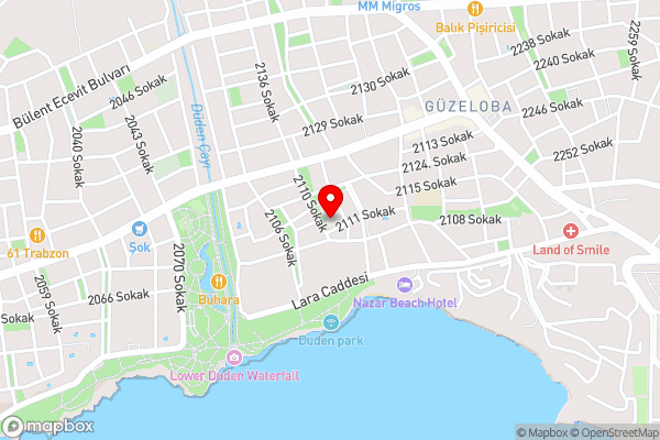 Alex Suites Lara - Hotel Location Map