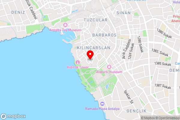 Ali Apart - Hotel Location Map